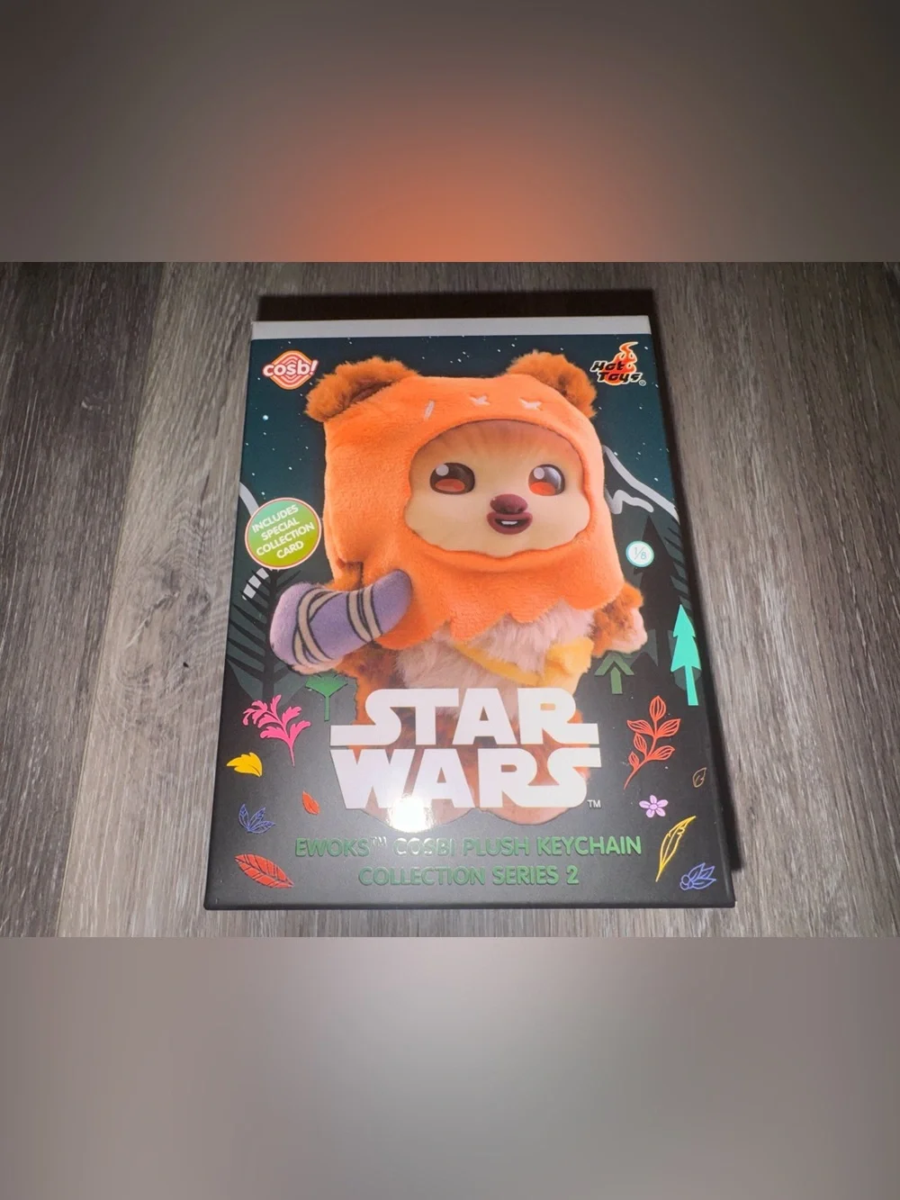Hot Toys Star Wars Ewok Cosbi Plush Keychain Collection Series 2 NWT